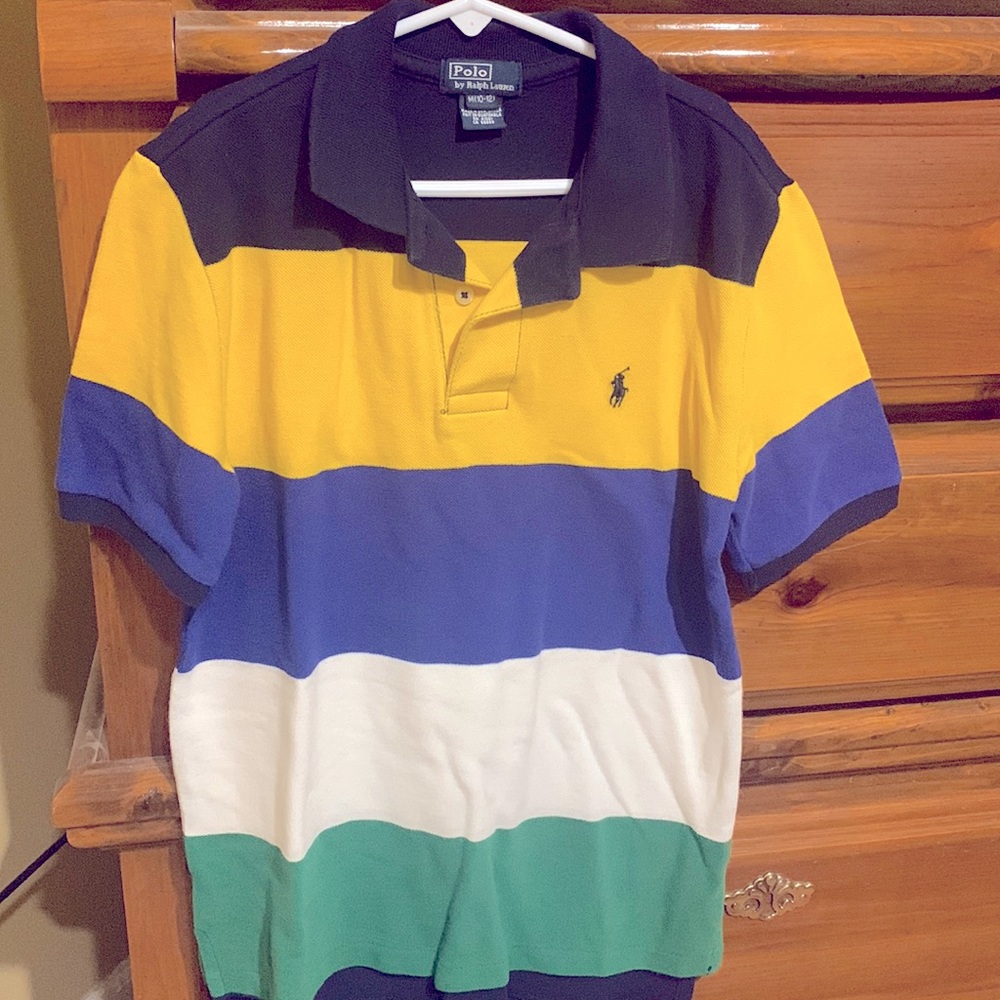 Boy’s M(8-10) multicolor Polo